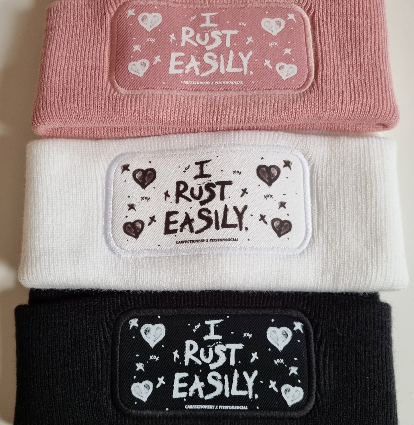 I Rust Easily Beanie Hat