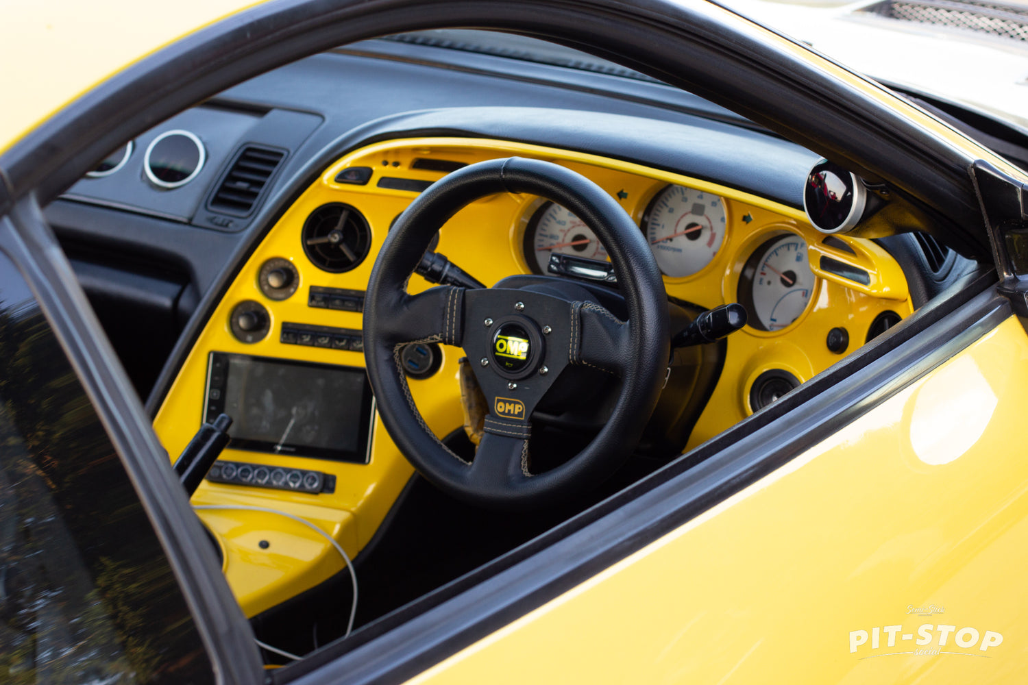 PITSTOP Social Roadmap Automotive Events X Mental Health Support Yellow Supra