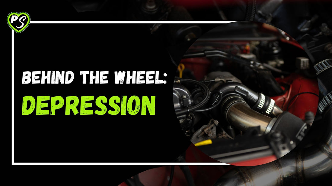 PITSTOP.Social Behind The Wheel of Depression, a Comprehensive Guide to Understanding Depression, Turbo NB Mazda MX5