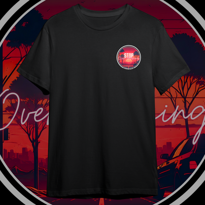 Stop Overthinking, Feel the Sunset Drive - Mental Health Tee